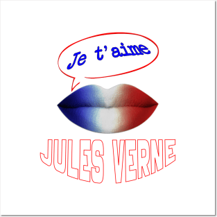 FRENCH KISS JE T'AIME JULES VERNE Posters and Art